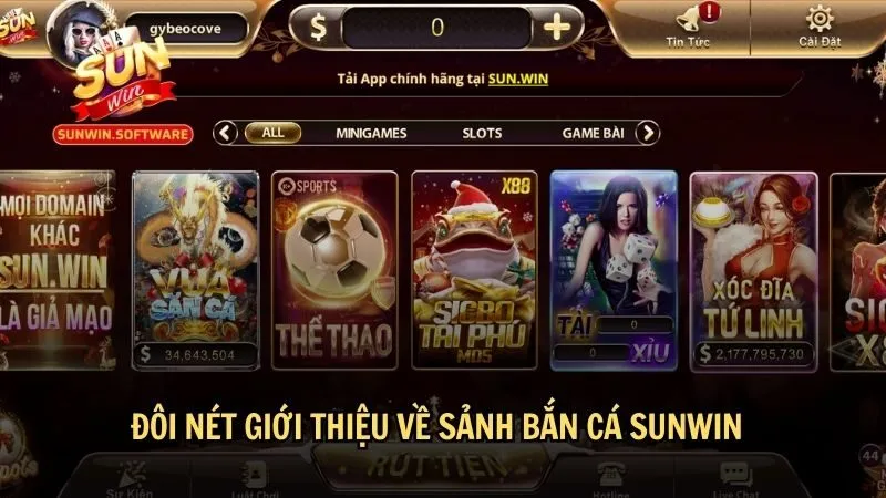 ban ca sunwin 1 Đôi nét giới thiệu về sảnh bắn cá Sunwin