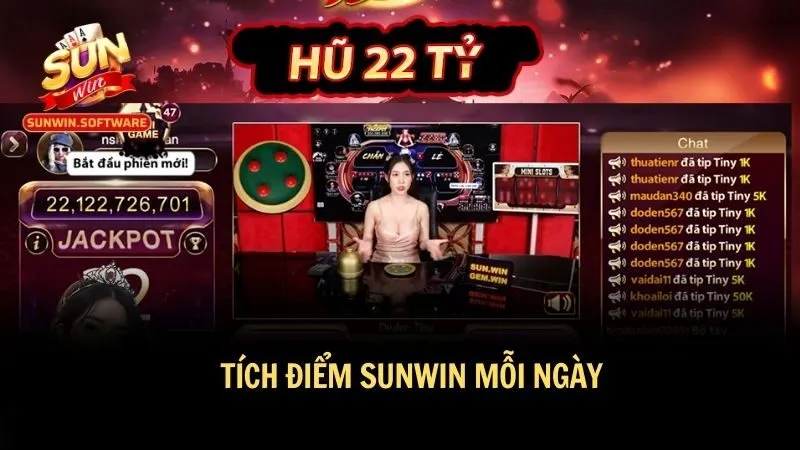 khuyen mai sunwin 4 Vui chơi tích điểm mỗi ngày