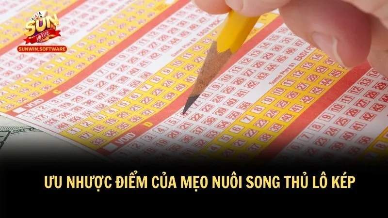 meo nuoi song thu lo kep 2 Nuôi song thủ lô đều có ưu nhược điểm