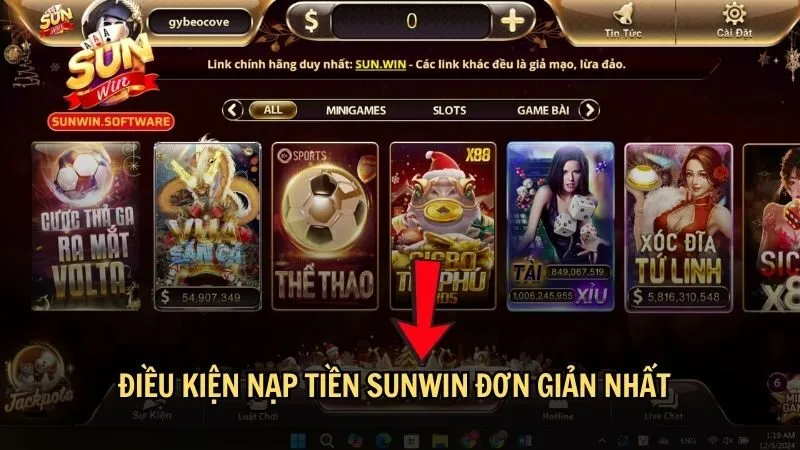 rut tien sunwin 1 Điều kiện cần trước khi thực hiện rút tiền Sunwin