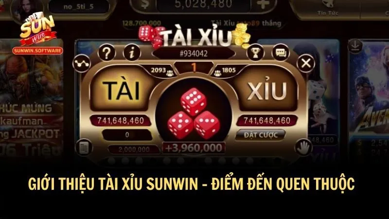 tai xiu sunwin 1 Tài xỉu Sunwin là điểm đến quen thuộc của nhiều game thủ
